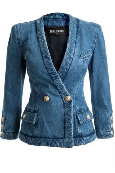 BALMAIN Jeansblazer VESTE - Nur in unserem Store in Spremberg erhältlich. AUF ANFRAGE