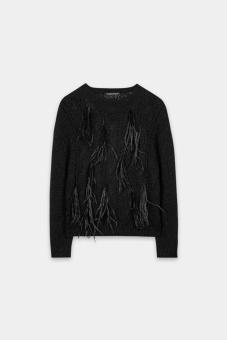 LUISA CERANO Pullover CABLE-KNIT 