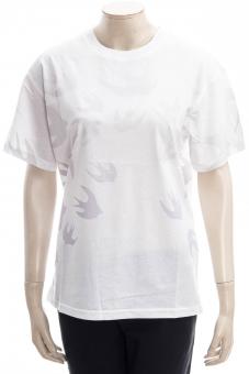 MCQ ALEXANDER MCQUEEN T-Shirt BOYFRIEND T-SHIRT 2 FADING SWALLOW 