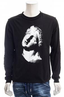 MCQ ALEXANDER MCQUEEN Longsleeve LS BAND TEE THE NOISE Gr. L