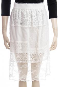 MCQ ALEXANDER MCQUEEN Rock SATSUKI SKIRT CUT UP LACE Gr. 40 (EU)