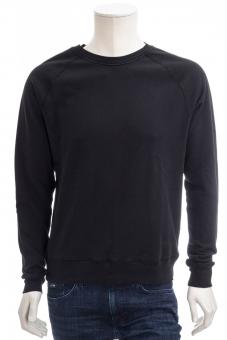 JUVIA Sweatshirt TERRY FLEECE SWEATER WITH RIB 