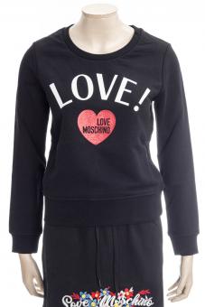 LOVE MOSCHINO Sweatshirt HEART SHIRT Gr. 36 (EU)