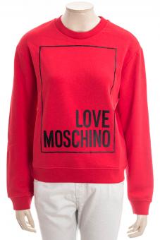 LOVE MOSCHINO Sweatshirt LM SWEAT RED 
