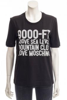 LOVE MOSCHINO T-Shirt BLACK&WHITE 