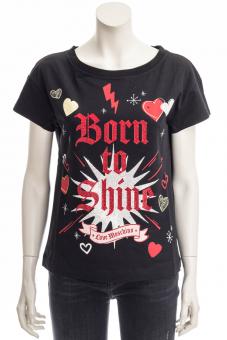 LOVE MOSCHINO T-Shirt BORN TO SHINE AUF ANFRAGE