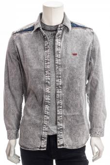 DIESEL Jeanshemd D-SLIMPLY-RS CAMICIA 
