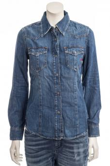 DIESEL Jeansbluse DE-WAVES Gr. XS