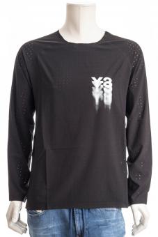 Y-3 YOHJI YAMAMOTO Longsleeve M RUN LS TEE AUF ANFRAGE