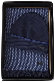 BOSS HBB Set Mütze-Schal HERNESTO_SET 