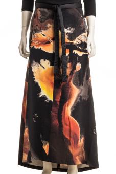 Y-3 YOHJI YAMAMOTO Rock W AOP SKIRT 