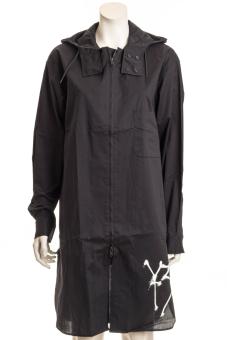 Y-3 YOHJI YAMAMOTO Kleid HOOD COT SHRT 