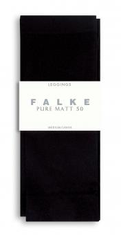 FALKE LEGGINGS PURE MATT 50 den M/L