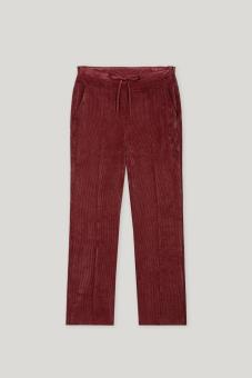 LUISA CERANO Cordhose WIDELEG-JOGGPANTS 