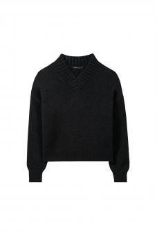 LUISA CERANO V-Pullover WOLL-MIX 