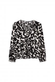 LUISA CERANO Bluse TUNIKA ANIMAL-PRINT Gr. 42 (EU)