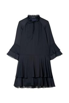 LUISA CERANO Kleid RÜSCHENDETAILS 