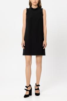 LUISA CERANO Kleid SHIFTDRESS mit Perlendetails 