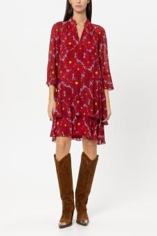LUISA CERANO Boho-Kleid FLOWER-PRINT 