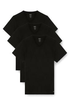 DIESEL Shirts mit V-Ausschnitt im 3er Pack MICHAEL-D-CORE 
