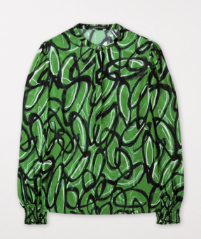 LUISA CERANO Bluse GRAPHIC-PRINT 