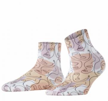 FALKE Socken DRAWING VISAGE 35-38