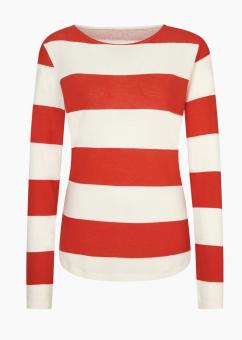 JUVIA Sweatshirt CASHMERE MIX SWEATER STRIPED 