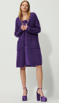 LUISA CERANO Long Cardigan WOLL-MIX 