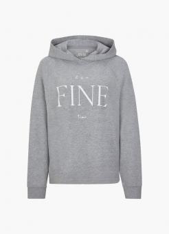 JUVIA Sweatshirt FLEECE HOODY XS