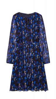 LUISA CERANO Kleid LEAF-PRINT 