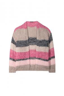 LUISA CERANO Strickjacke GROBSTRICK-OPTIK 