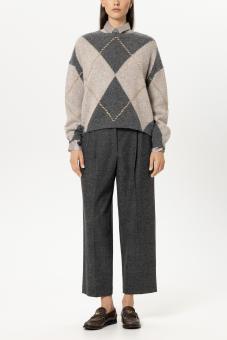 LUISA CERANO Tapered-Hose PUNTO-MILANO 