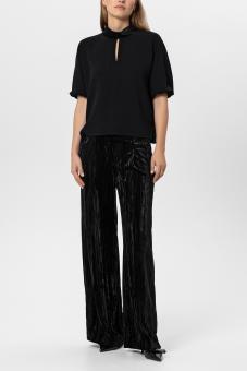 LUISA CERANO Bluse BALLON-ÄRMEL 