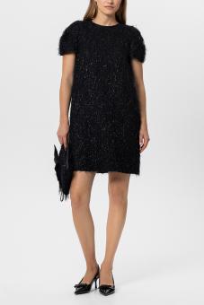 LUISA CERANO Kleid SHIFTDRESS FRINGE-OPTIK 