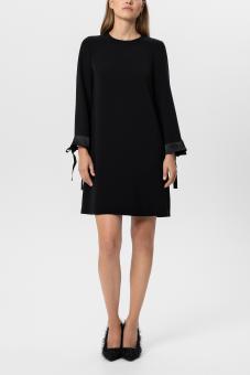 LUISA CERANO Kleid MINI-KLEID MIT BINDEBAND 