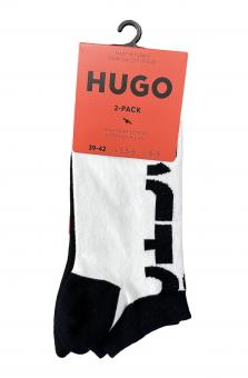 HUGO Sneakersocken im Doppelpack 2P AS CUT 