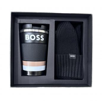 BOSS HBB Geschenkpackung MUG & BEANIE AUF ANFRAGE