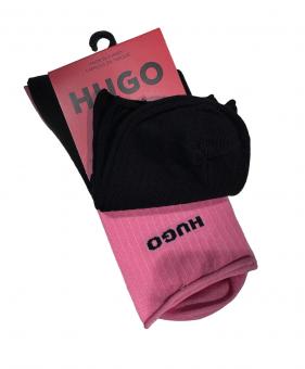 HUGO Socken im Doppelpack 2PQS FINE RIB CC W 39-42