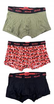 HUGO Boxershorts im Dreierpack TRUNK TRIPLET DESIGN M