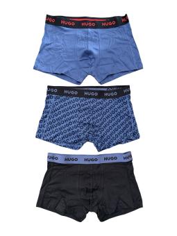 HUGO Boxershorts im Dreierpack TRUNK TRIPLET DESIGN 