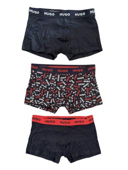 HUGO Boxershorts im Dreierpack TRUNK TRIPLET DESIGN 