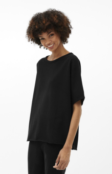 JUVIA Shirt FLEECE CAPE SWEATER 