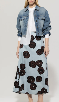 LUISA CERANO Rock FLOWER-PRINT 