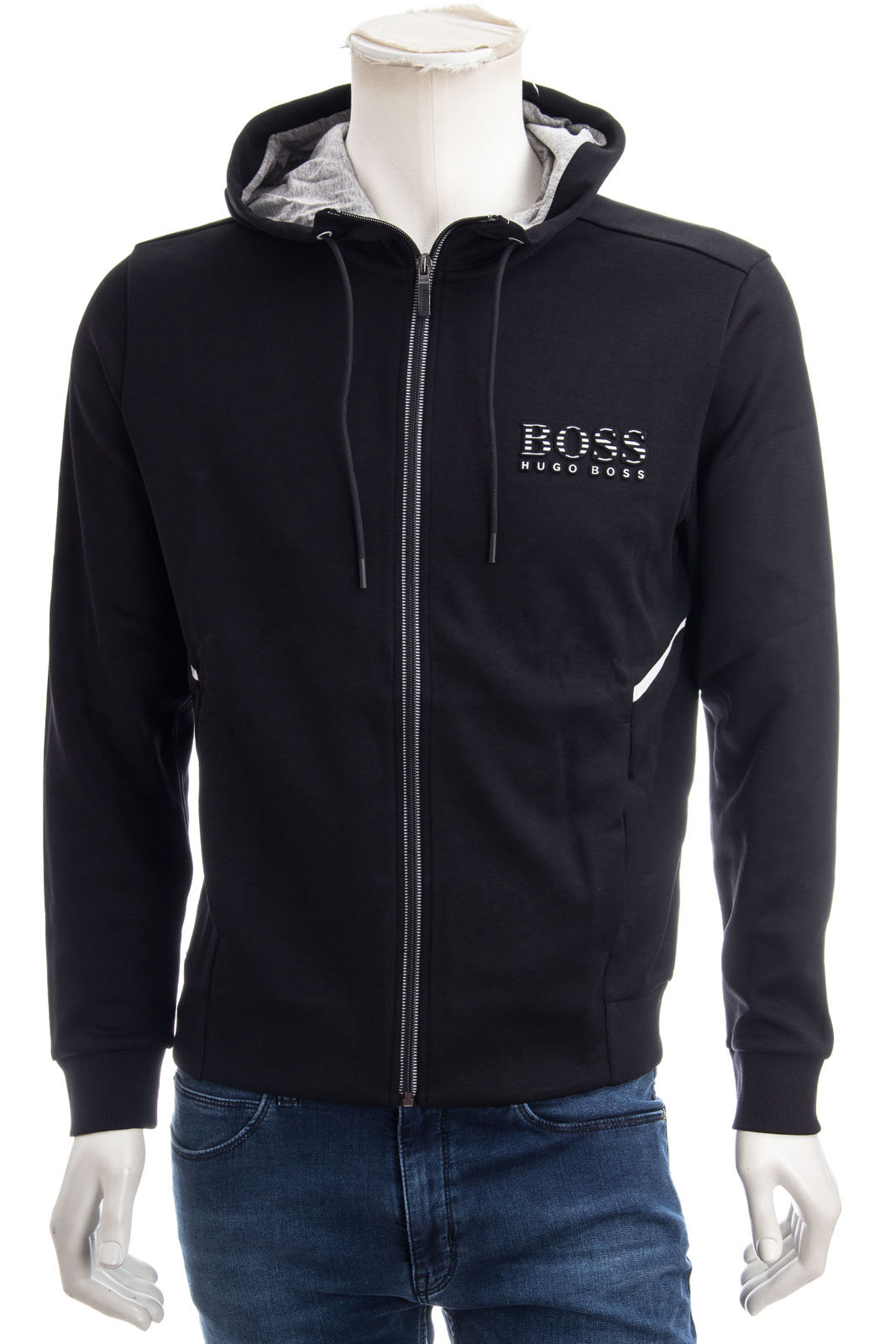 hugo boss sweatjacke schwarz