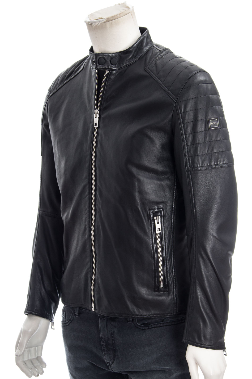 hugo boss jaysee leather jacket